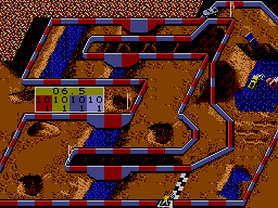 Super Off Road screenshot 5 for Sega Master System